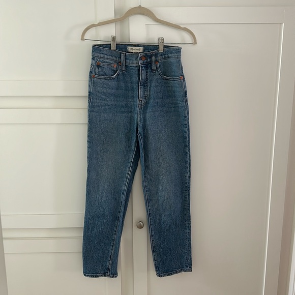 Madewell Classic Straight Jean - Picture 1 of 5
